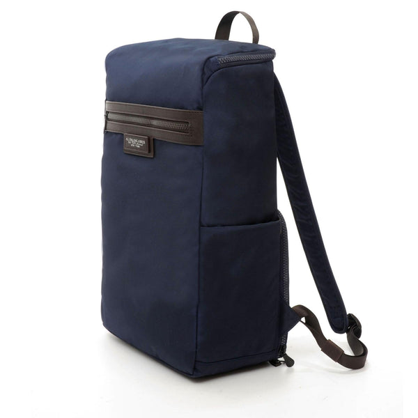 A.g. Spalding & Bros. 520 Fifth Avenue New York STREET Square Backpack BLUE/DARK BROWN