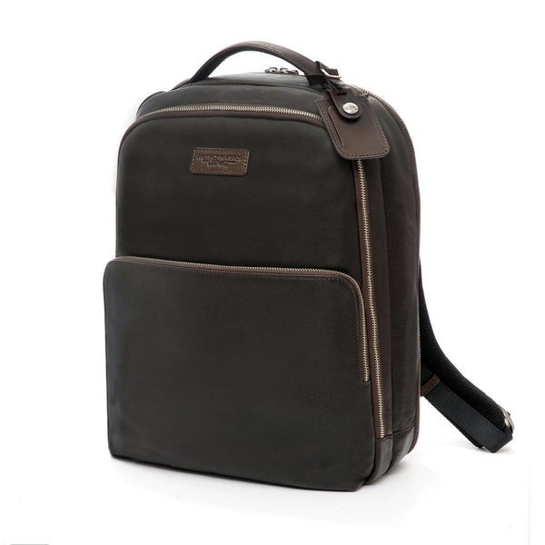 A.g. Spalding & Bros. 520 Fifth Avenue New York Tech Leather Backpack TESTA MORO