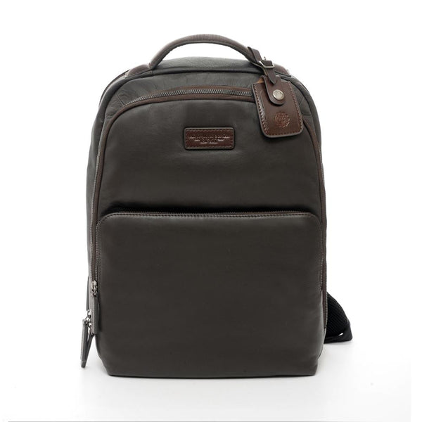 a.g. spalding & bros. 520 fifth avenue new york Tech Leather Backpack TESTA MORO