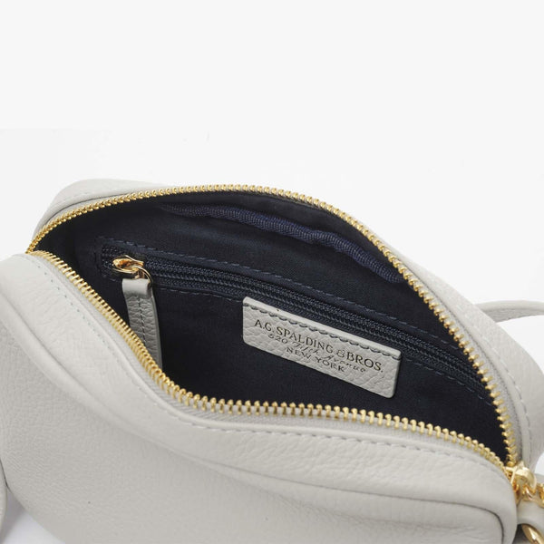 A.g. Spalding & Bros. 520 Fifth Avenue New York Tiffany Cindy Bag OFF WHITE