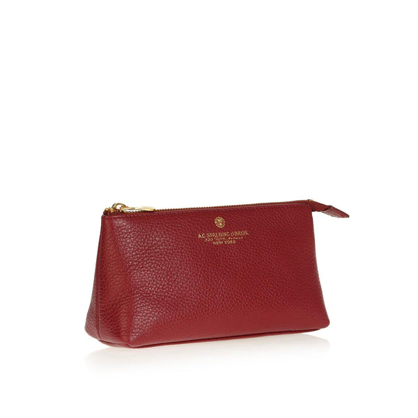 A.g. Spalding & Bros. 520 Fifth Avenue New York TIFFANY TROUSSE DARK RED