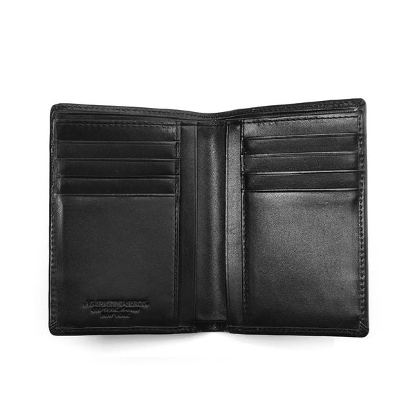 a.g. spalding & bros. 520 fifth avenue new york Vertical Wallet 8 Cc Manhattan BLACK