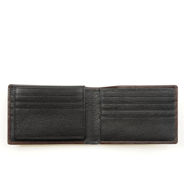 a.g. spalding & bros. 520 fifth avenue new york wallet with flap -12cc + coins holder TESTA MORO