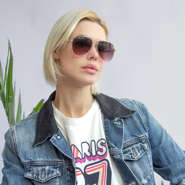 A.j. Morgan Aces Up Sunglasses BLACK