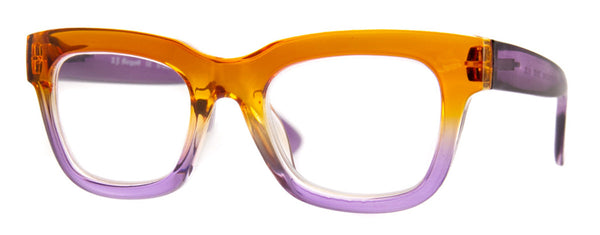 a.j. morgan Beyond Reading Glasses Amber/Purple