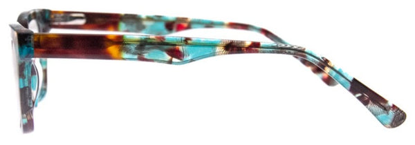 A.j. Morgan Brandenwein Reading Glasses Teal Multi