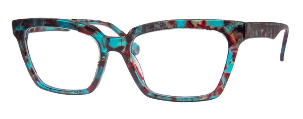 a.j. morgan Brandenwein Reading Glasses Teal Multi