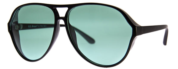 a.j. morgan Captain Nemo Sunglasses Black/Green