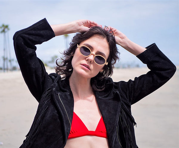 A.j. Morgan Classroom Sunglasses Beige