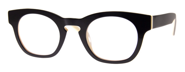 a.j. morgan Coronation Reading Glasses Black/Cream