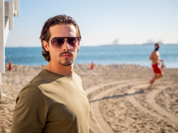 A.j. Morgan Duh Marshall Sunglasses Silver