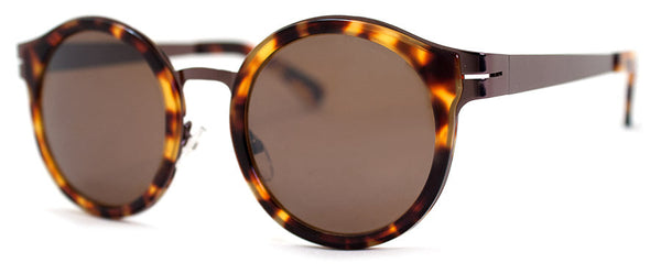 a.j. morgan Eliptical Sunglasses Antique Tortoise