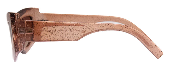 A.j. Morgan Empress Sunglasses Brown Glitter