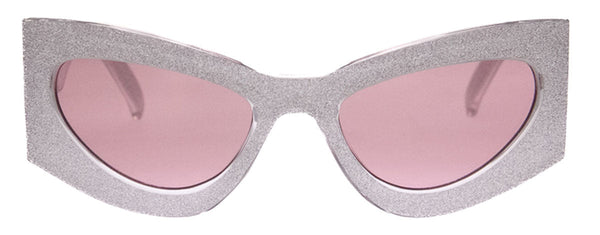 A.j. Morgan Empress Sunglasses Brown Glitter