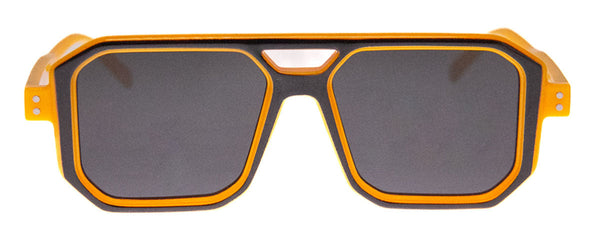 A.j. Morgan Flicker Sunglasses Black/Amber