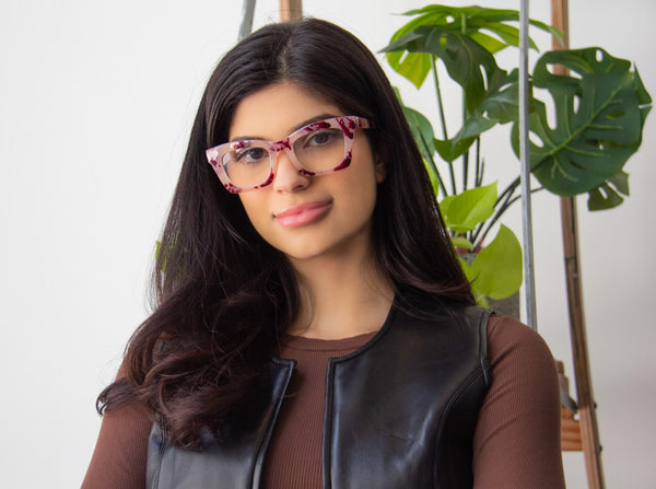 A.j. Morgan Heidelberg Reading Glasses Pink Tort