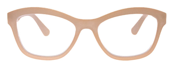 A.j. Morgan Hi Calibre Reading Glasses Light Beige