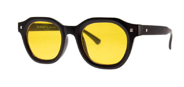a.j. morgan High IQ Sunglasses Black/Yellow