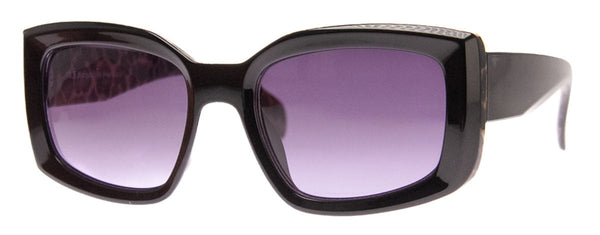 a.j. morgan Host Sunglasses Black/Cheetah