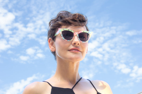 A.j. Morgan Hot Salsa Sunglasses Multi Floral