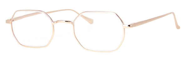 a.j. morgan Industrial Age Reading Glasses Gold