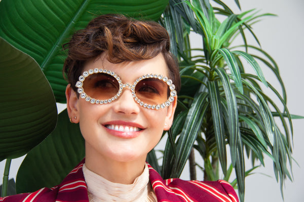 A.j. Morgan La Casino Sunglasses Gold