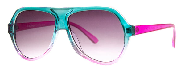 a.j. morgan Lucky Luke Sunglasses Blue/Purple