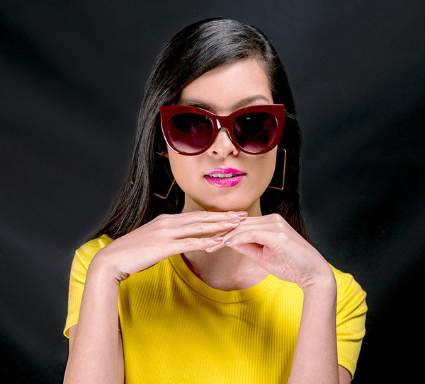 A.j. Morgan Magnanimous Sunglasses Beige