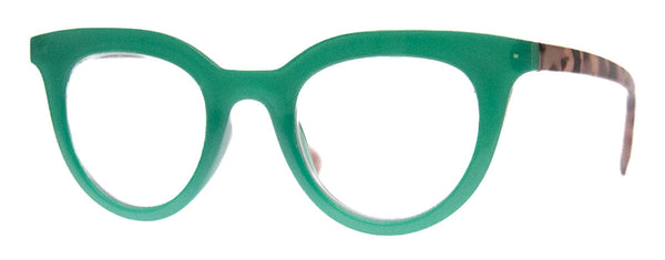 a.j. morgan Margo Reading Glasses Green/Tort