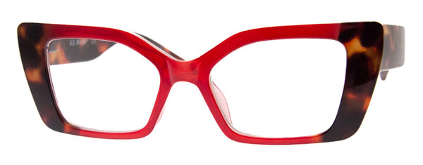 a.j. morgan Nobility Reading Glasses Red/Dark Tort