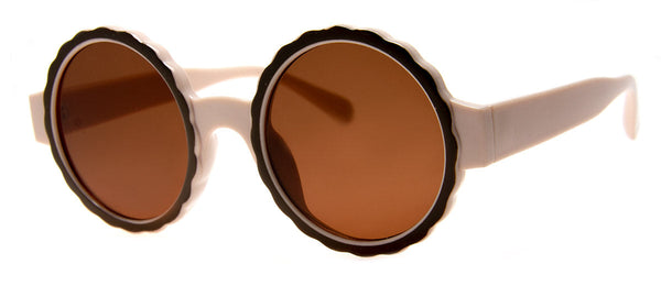 a.j. morgan Omelette Sunglasses Brown