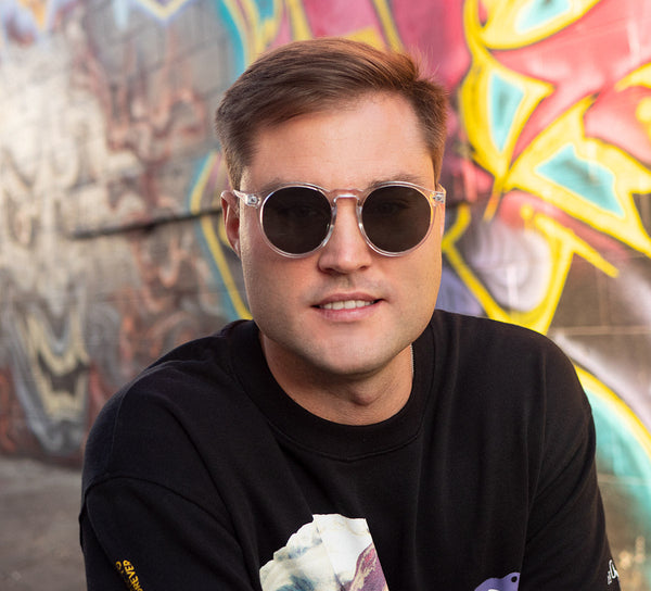 A.j. Morgan Pause Sunglasses Grey Tortoise