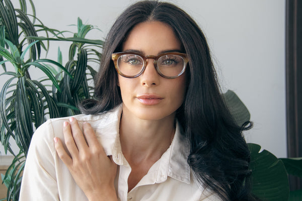 A.j. Morgan Persuader Reading Glasses Olive Multi