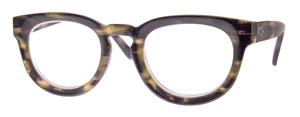 a.j. morgan Persuader Reading Glasses Olive Multi