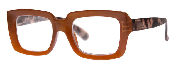 a.j. morgan Rich Reading Glasses Amber/Tort
