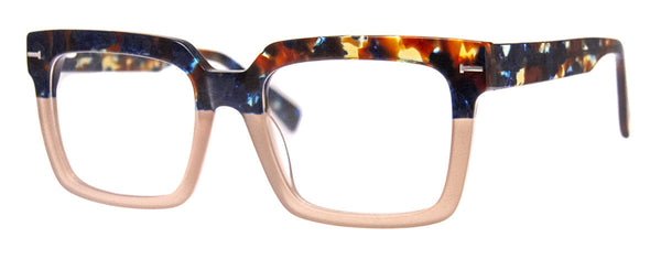 a.j. morgan Best Regards Reading Glasses Blue Tort/Beige