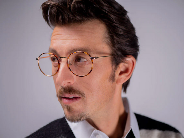 A.j. Morgan Boiler Plate Reading Glasses Black Multi