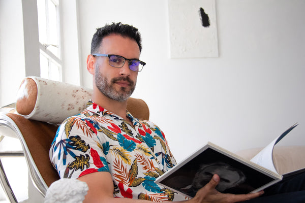 A.j. Morgan Fifties (Blue-Light Computer Reading Glasses) Reading Glasses Black