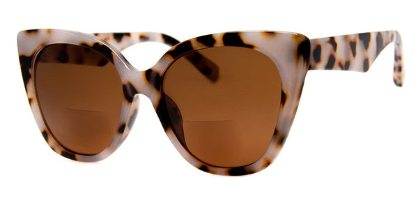 A.j. Morgan Foggies (Bifocal Sunglass Reader) Reading Glasses Pink Tortoise