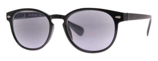 a.j. morgan My Time (Full Lens Sunglass Readers) Reading Glasses Black