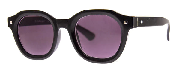 a.j. morgan On Tour (Full Lens Sunglass Reader) Reading Glasses Black