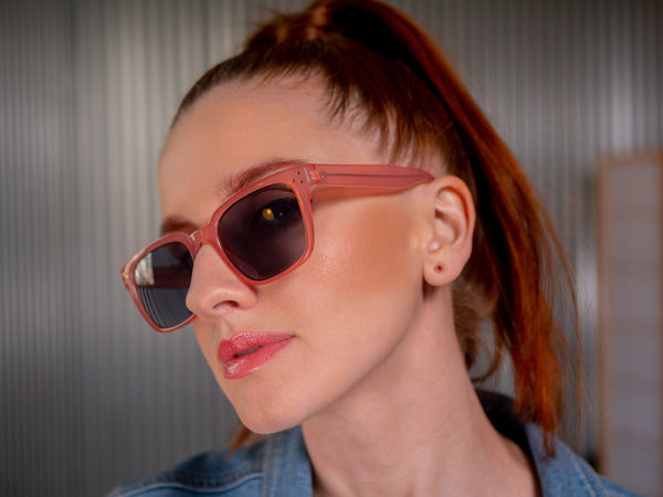 A.j. Morgan Re-Classified (Full Lens Sunglass Reader) Reading Glasses Pink