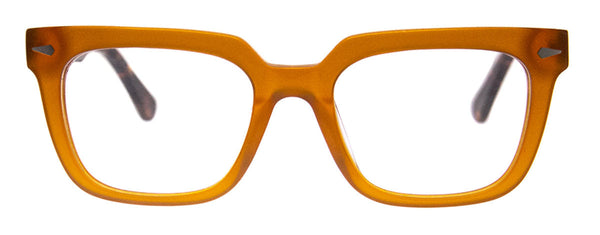 A.j. Morgan Solid Connection Reading Glasses Amber/Tort