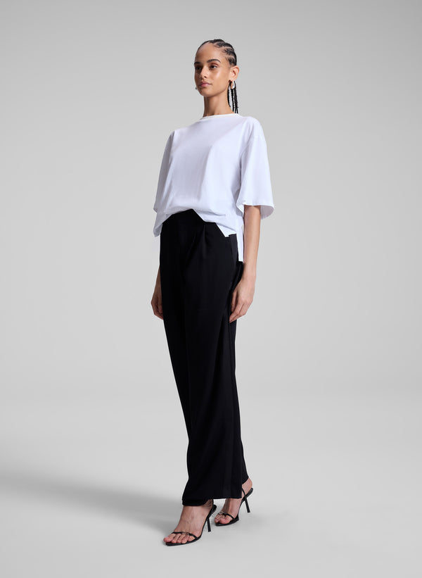 A.l.c. Albie Cotton Jersey Tee White