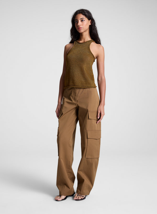 A.l.c. Bea Cargo Pant Aged Bronze