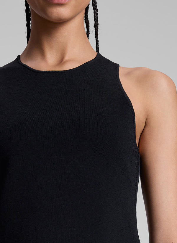 A.l.c. Belle Compact Knit Top Black