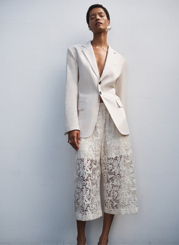 a.l.c. Bodie Lace Short Cream