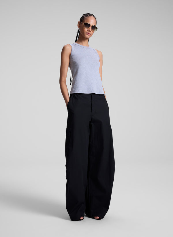 a.l.c. Brie Cotton Cargo Pant Black