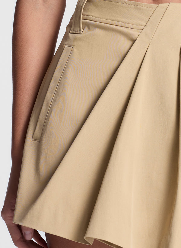 A.l.c. Brody Pleated Skort Desert Beige