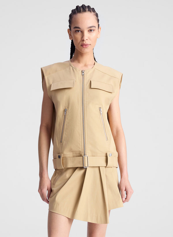 A.l.c. Cal Utility Jacket Desert Beige